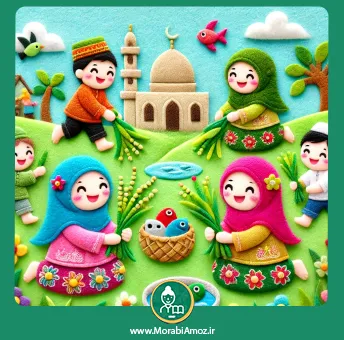 شعر سبزه رو از سفره بگیر