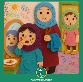 قصه زهرا دختر حرف گوش کن